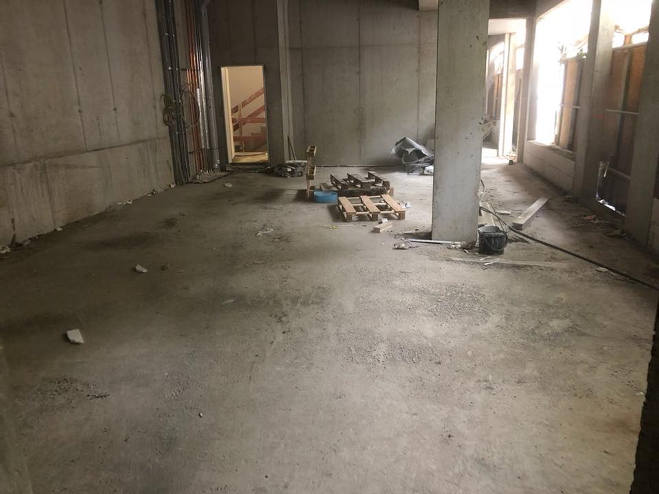 Grobe Reinigung einer Baustelle in Köln