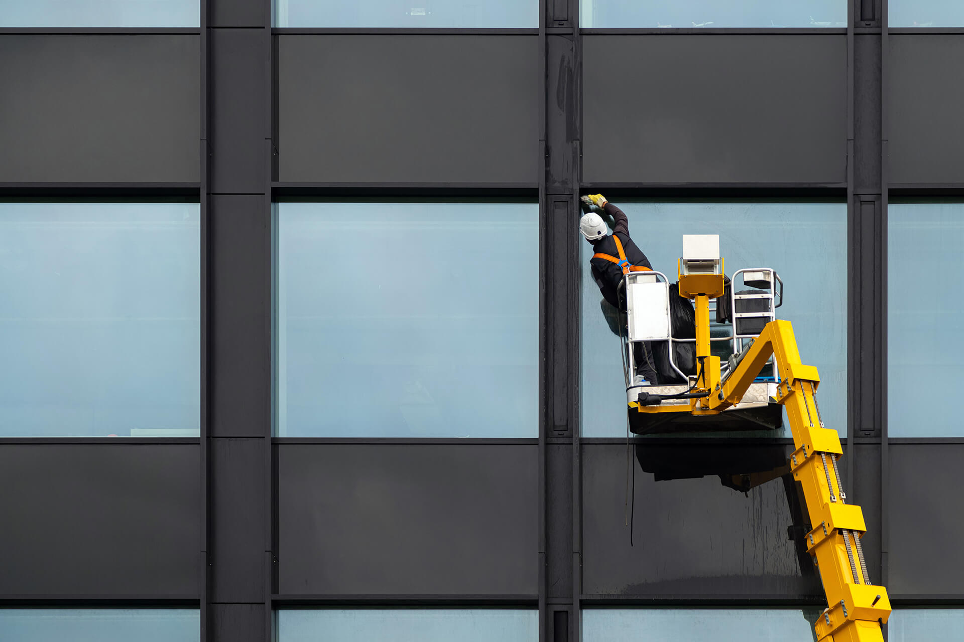 Steigerarbeiten - Fensterreinigung Köln
